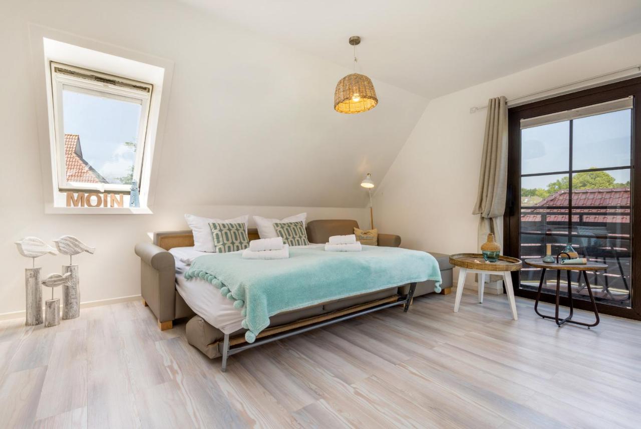 Ferienwohnungen Haus Am Strand 青斯特 外观 照片